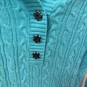 Hooded cashmere sweater